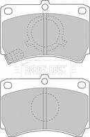 Borg & Beck Brake Pad Set -BBP1269