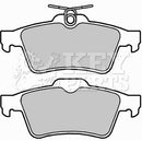 Key Parts Brake Pad Set - KBP2288 fits Peugeot 508 1.6HDi,2.0HDi 10-