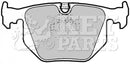 Key Parts Brake Pad Set - KBP1844 fits Land Rover Range Rover 02-