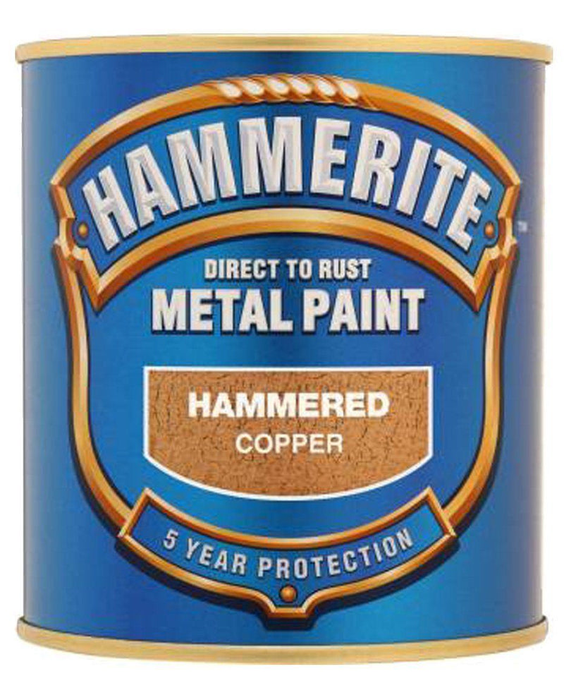 Hammerite 017 Hammered Metal Paint Copper - 250ml