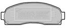 Borg & Beck Brake Pad Set -BBP2134