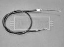 Borg & Beck Brake Cable- LH Rear -BKB1222