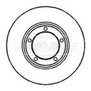 Borg & Beck Brake Disc Pair  - BBD4161 fits Mitsubishi L400 96-