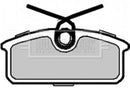 Borg & Beck Rear Brake Pad Set -BBP2367