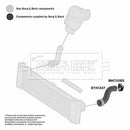 Borg & Beck Turbo Hose Part No -BTH1347