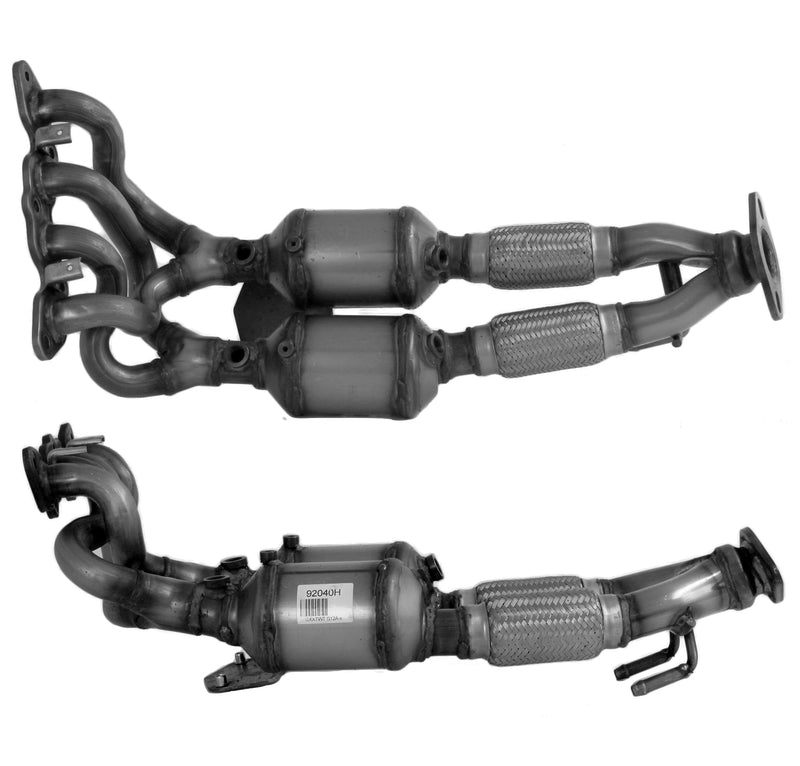 BM Cats Approved Petrol Catalytic Converter - BM92040H with Fitting Kit - FK92040 fits Ford