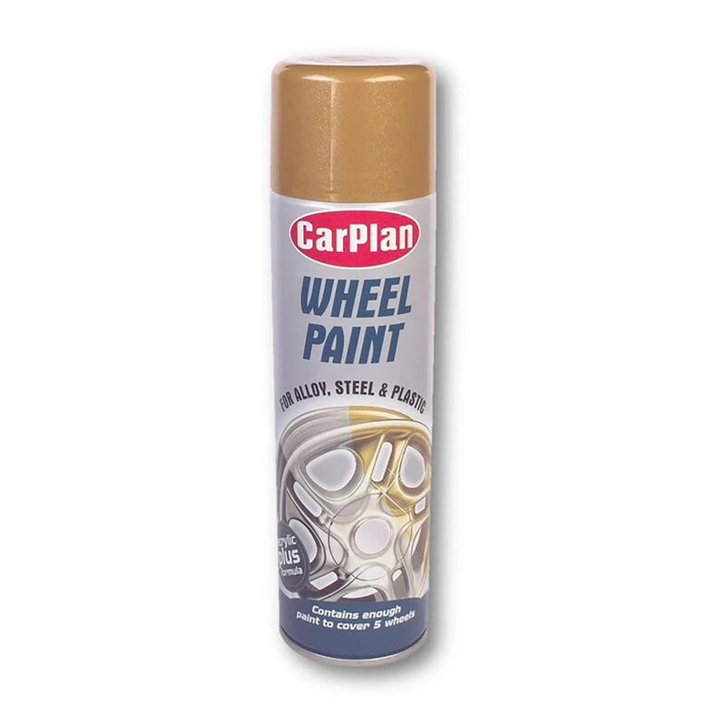 CarPlan Wheel Paint - 500ml Bright Gold