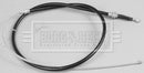 Borg & Beck Brake Cable LH & RH - BKB2460 fits Audi, VW A3, Octavia 99-