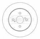 Borg & Beck Brake Disc Pair  - BBD4561 fits Toyota Yaris 1.0 05-