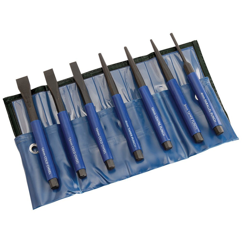 Chisel and Punch Set (7 Piece)
