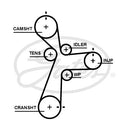 Gates PowerGrip Belt - 5696XS