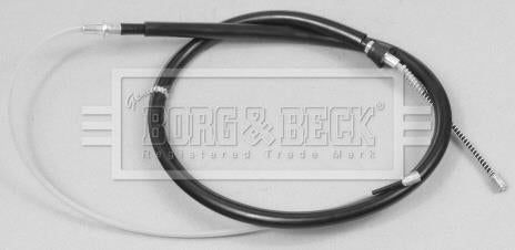 Borg & Beck Brake Cable LH & RH - BKB2735 fits Skoda Octavia (drum) 00-04