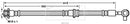 Borg & Beck Brake Hose  - BBH7662 fits Nissan X-Trail 07-