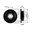 Gates DriveAlign Torsional Vibration Damper - TVD1039