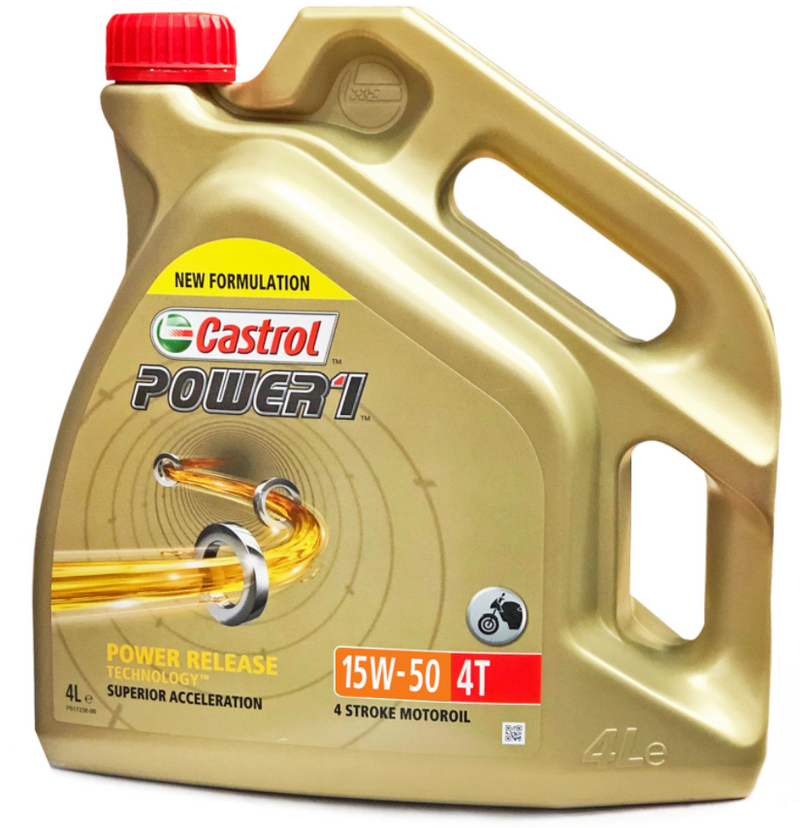 Castrol Power 1 4T 15W-50 SS BMW Motorcycle Engine Oil 4 Litre