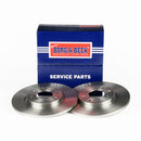 Borg & Beck Brake Disc Pair  - BBD4835 fits Peugeot 305 83on,405 88-on
