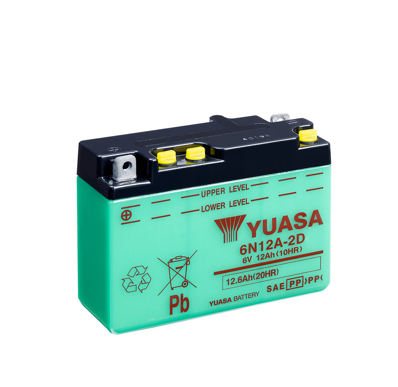 6N12A-2D (DC) 6V Yuasa Conventional Battery (5470962286745)
