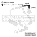 First Line Turbo Hose  - FTH1413 fits VAG LT MKII 2.5TDi 99-06