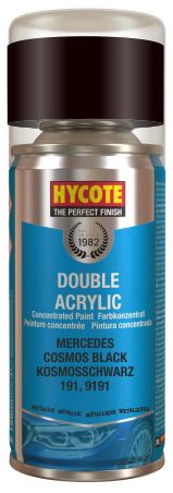 Hycote Double Acrylic Mercedes Cosmos Black Spray Paint - 150ml