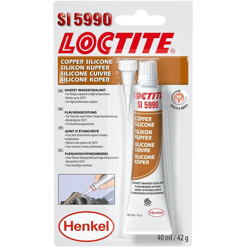 Loctite 1716588 SI 5990 Silicone Copper High Temp Resistant 40ml