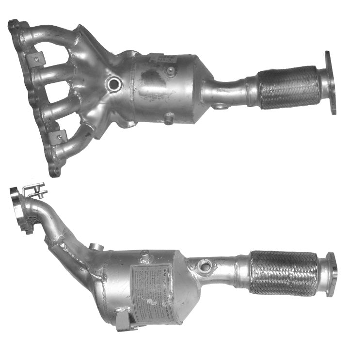BM Cats Approved Petrol Catalytic Converter - BM91514H with Fitting Kit - FK91514 fits Ford