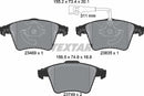 Textar Brake Pad Set - 2346901