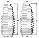 Borg & Beck Steering Gaiter Kit Part No -BSG3260