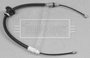 Borg & Beck Brake Cable -  Front - BKB2773 fits GM Vivaro, Trafic RHD 01-06