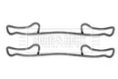 Borg & Beck Fitting Kit - Pads Part No -BBK1462