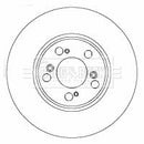 Borg & Beck Brake Disc Pair  - BBD4425 fits Honda S2000 99-03