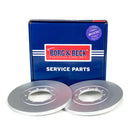Borg & Beck Brake Disc Pair  - BBD4566 fits Ford Transit 06-