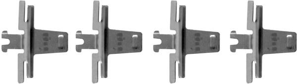 Textar Brake Pad Fitting Kit - 82044600