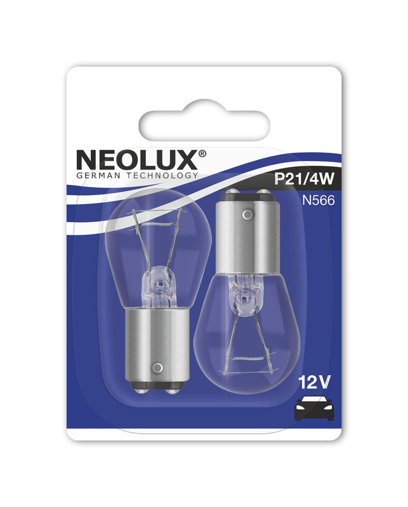 Neolux N566-02B 12v 21/4w BAZ15d (566) Twin blister