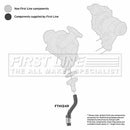 First Line Turbo Hose Part No -FTH1249