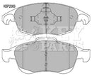 Key Parts Brake Pad Set - KBP2069 fits PSA C4 Berlingo Partner 07-