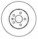 Borg & Beck Brake Disc Single  - BBD5911S fits Jaguar 3.2,Sovereign 4.0 90-