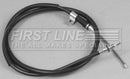 First Line Brake Cable- RH Rear - FKB2760 fits Nissan Micra K12 02-