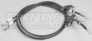 First Line Brake Cable -  Rear - FKB2596 fits Ford Focus (disc) 2001-