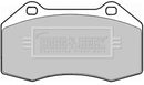 Borg & Beck Front Brake Pad Set - BBP1909 fits Renault Megane II 2.0 sport 04