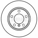 Borg & Beck Brake Disc Pair  - BBD5263 fits BMW 1 Ser.(F20,321) 09/11-