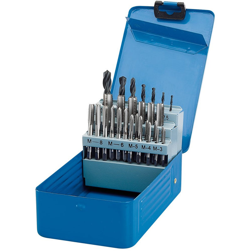 Metric Tap and HSS Drill Set (28 Piece)