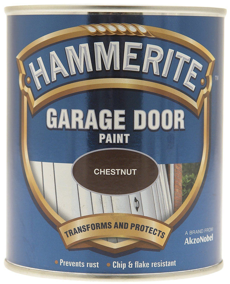 Hammerite 362 Garage Door Paint Chestnut - 750ml