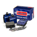 Borg & Beck Brake Pad Set -  BBP1669 fits Mercedes C Class 1993-