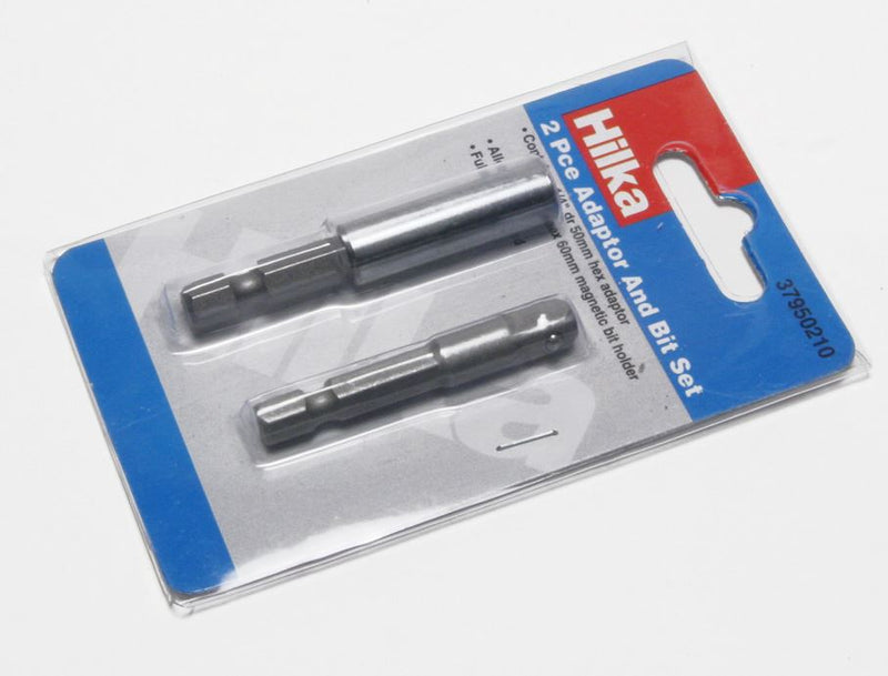 Hilka 2 Piece Bit Holder and Adaptor