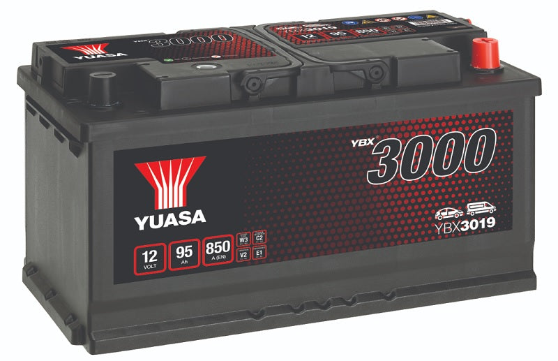 Yuasa YBX3019 - 3019 SMF Battery - 4 Year Warranty