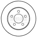 Borg & Beck Brake Disc Pair  - BBD5227 fits Jeep Cherokee 97-07