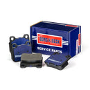 Borg & Beck Brake Pad Set - BBP1544 fits Mercedes Benz (R) R90 approved