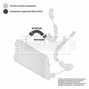 Borg & Beck Turbo Hose  - BTH1245 fits VAG A3,Beetle,Golf VI,Jetta V