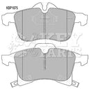 Key Parts Brake Pads  - KBP1875 fits Vauxhall Astra 04-09