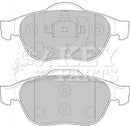 Key Parts Brake Pad Set - KBP1731 fits Renault Laguna 2001-